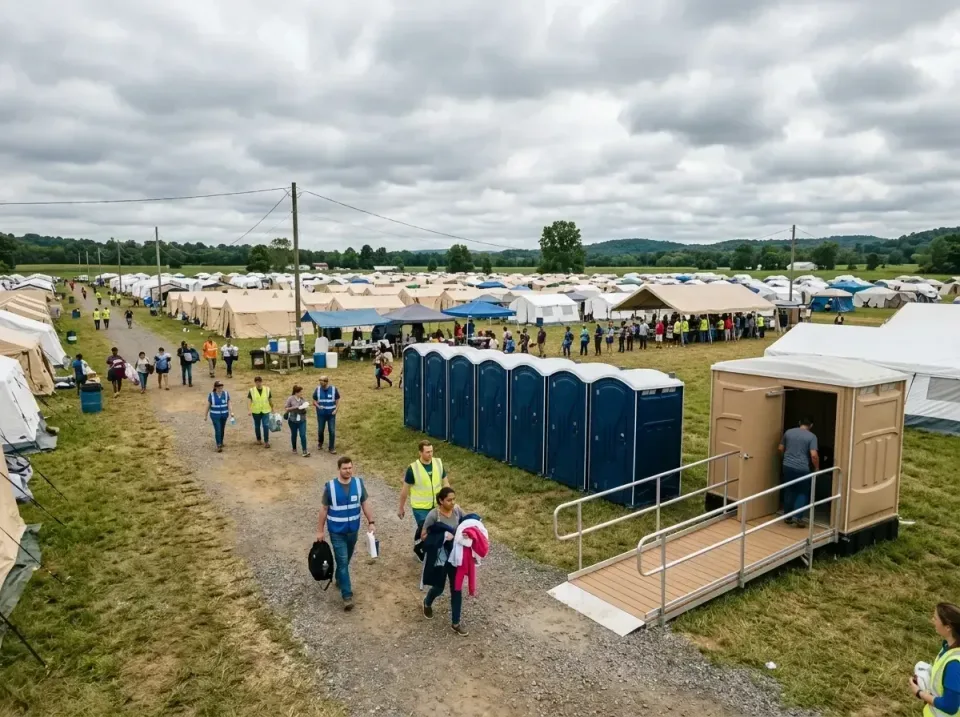 disaster-relief-camp-restrooms-010 — frequently asked questions, Dumpster & Portable Bathrooms Rental in Mulberry, OH
